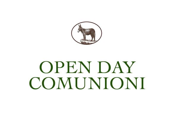 Open day comunioni